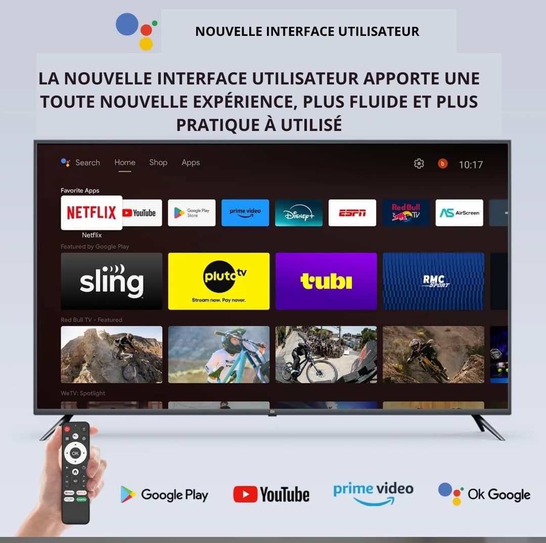 Box Android TV 4K – Transformez votre télé en Smart TV illimitée (YouTube, Netflix, IPTV)