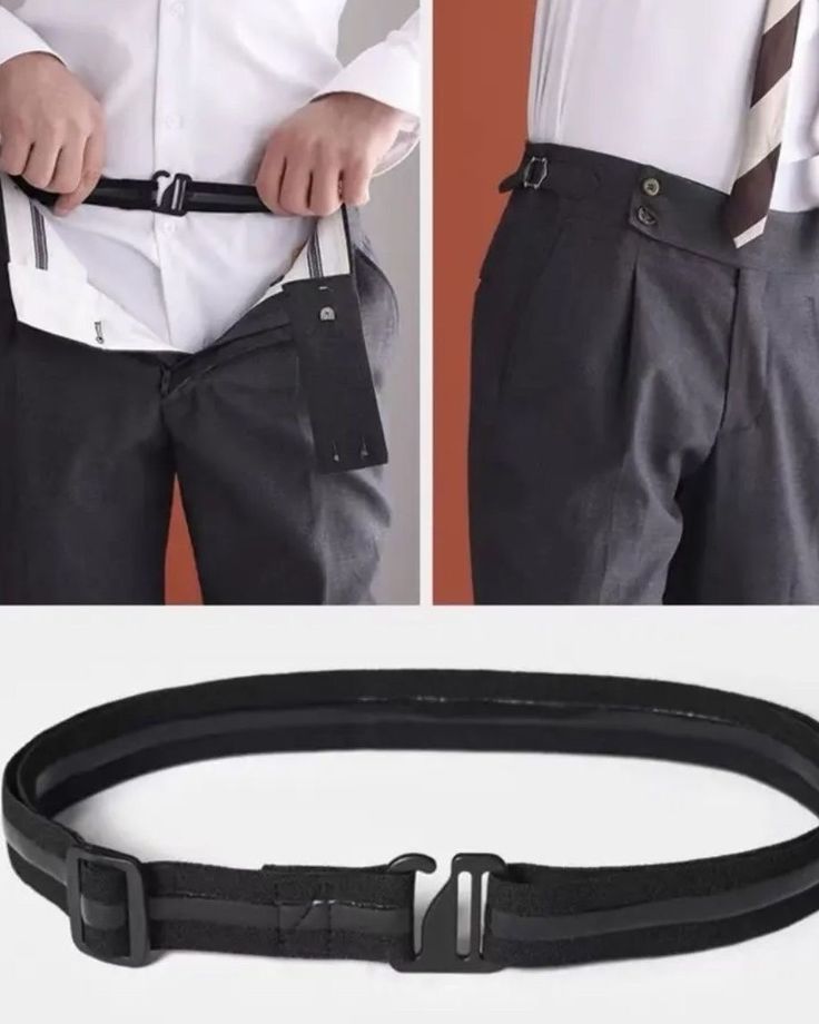 SHIRT STAY CEINTURE DE MAINTIENT POUR CHEMISE ET POLO GARDE VOTRES HAUT  EN PLACE