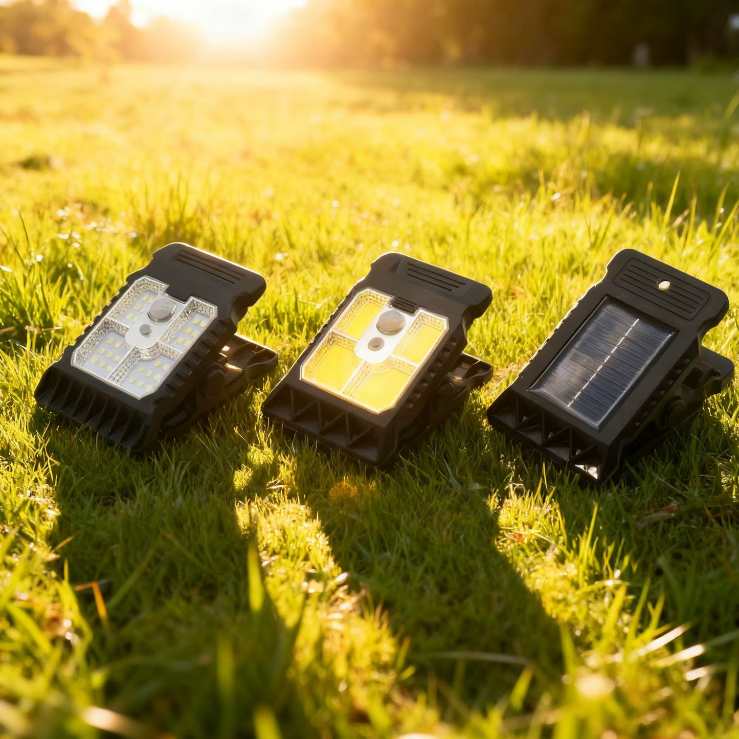 🔆 Lampe Solaire Extérieure à Clip avec Détecteur de Mouvement