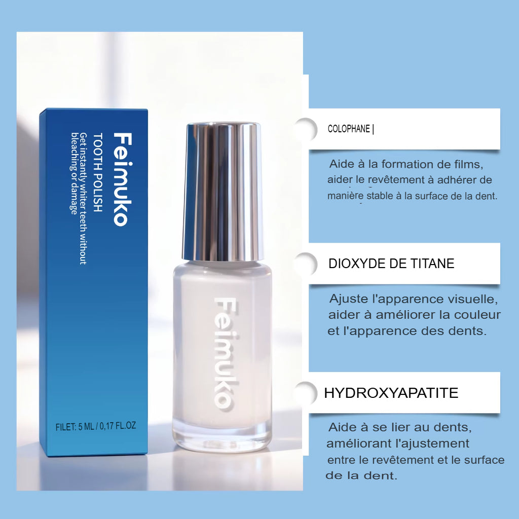 🦷 VERNIS BLANCHISSANT EXPRESS