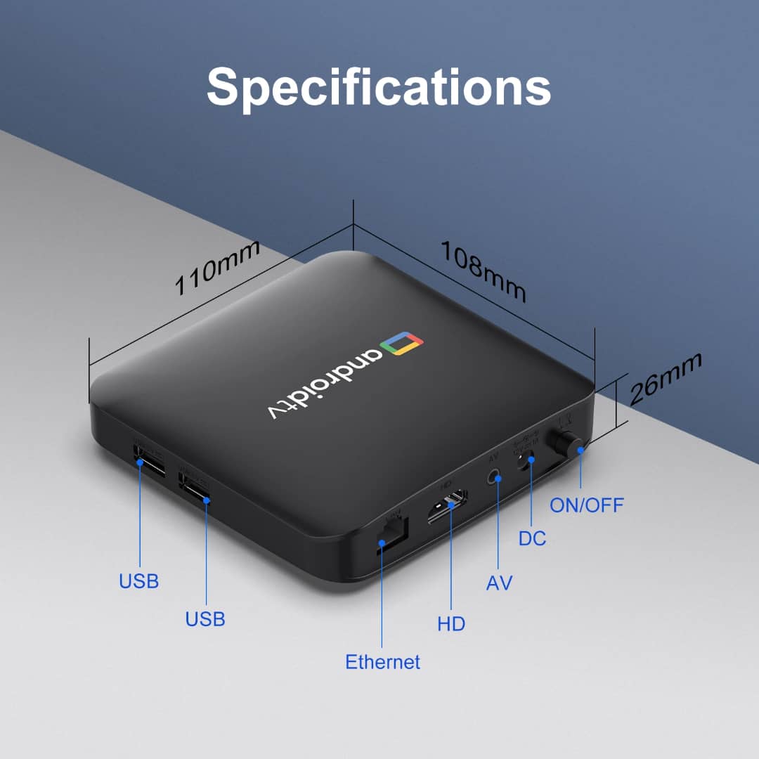 Box Android TV 4K – Transformez votre télé en Smart TV illimitée (YouTube, Netflix, IPTV)